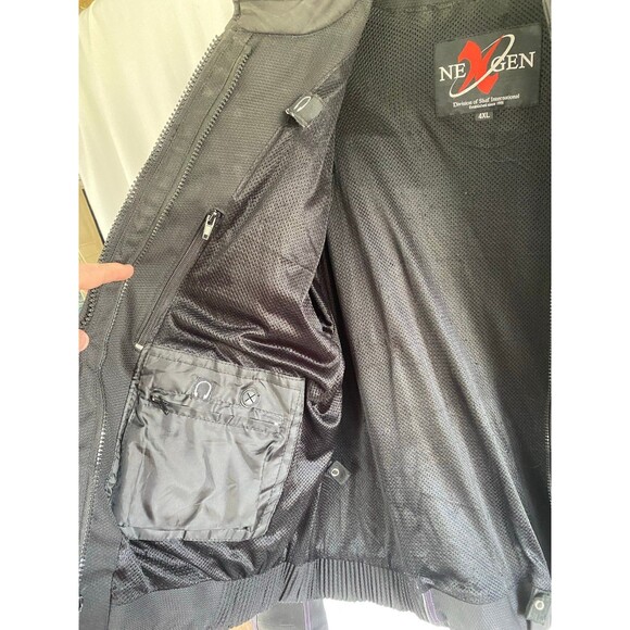 NexGen Womens 4XL Black Motorcycle Biker Cycle Jacket - Picture 8 of 12